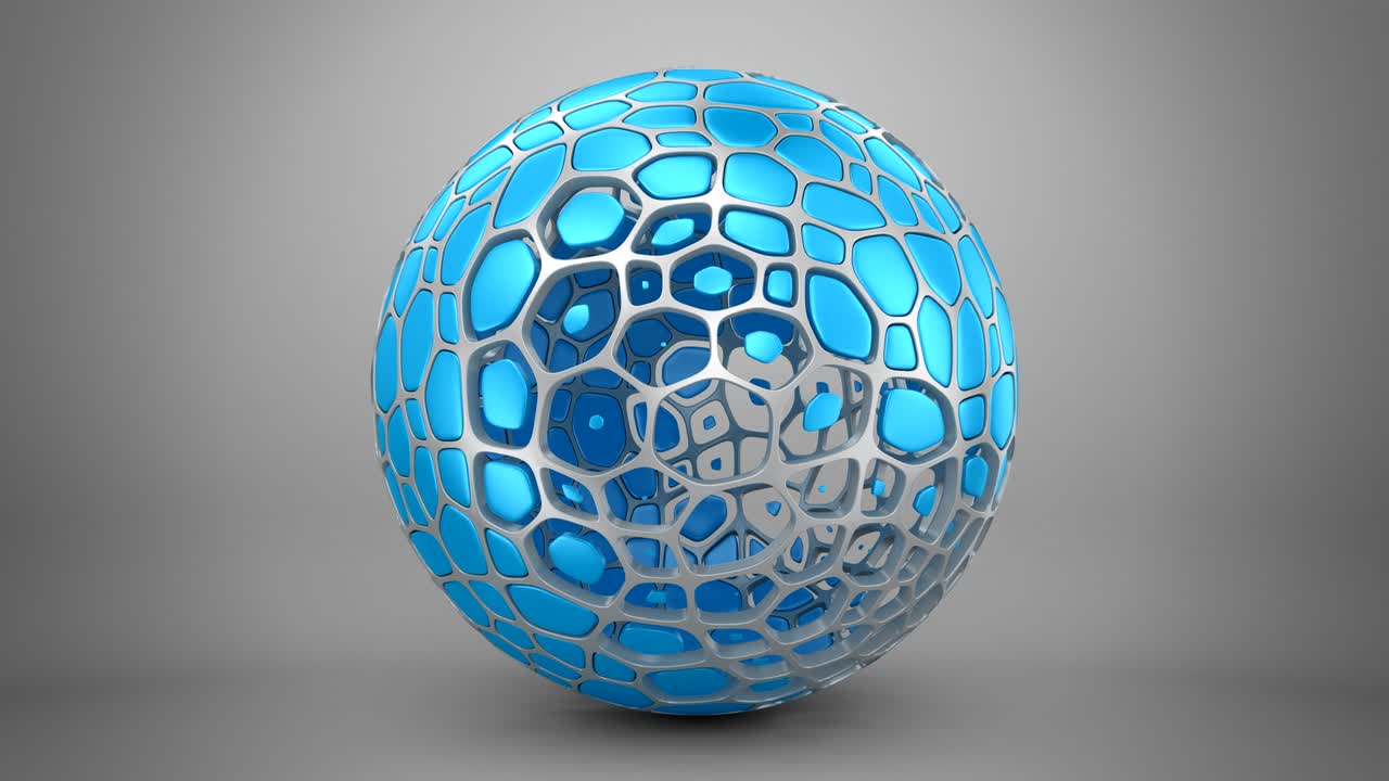 애니메이션 된 기하학적 모양