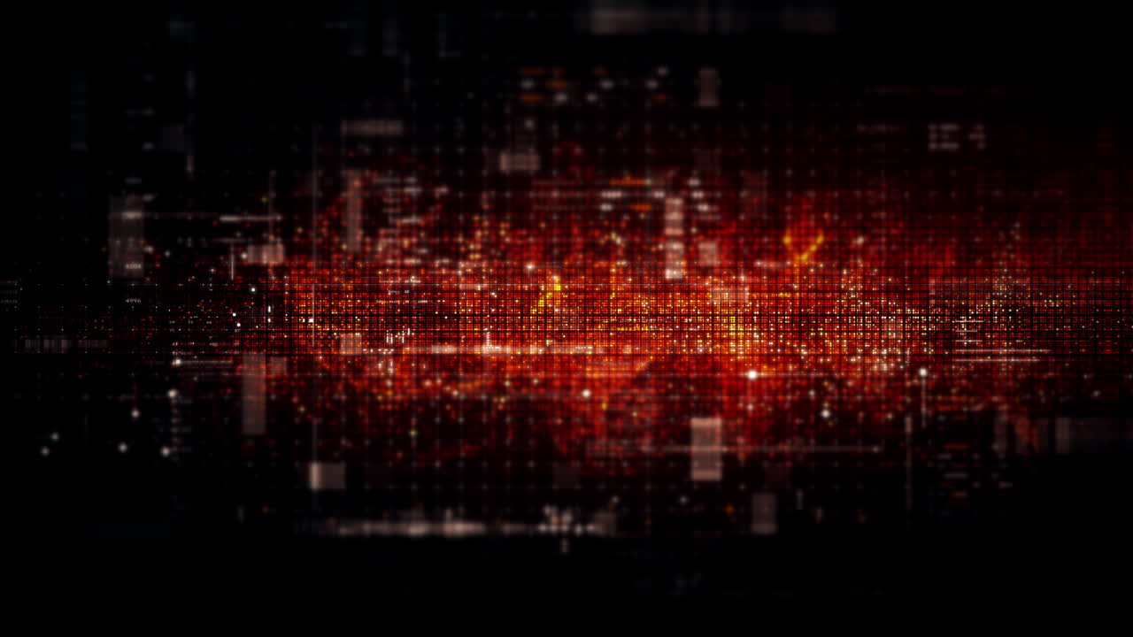 metaverso futurista, telemetría de datos digitales de alta tecnología con números encriptados, visualización de fondo dinámico para el formato de visualización de la pantalla de escritorio de la computadora