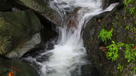 A-water-basin-cascading-down-into-another-water-basin-providing-a-relaxing-vibe