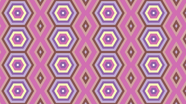 Design di pattern animato continuo fluttuante.