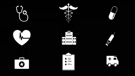 different medical symbols