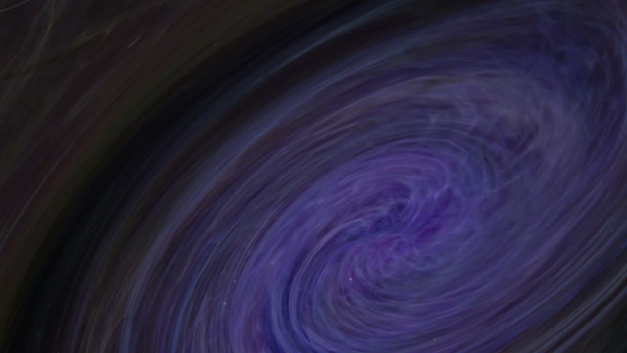 4K footage. Abstract Galaxy Colorful Paint Ink Diffusion Psychedelic.