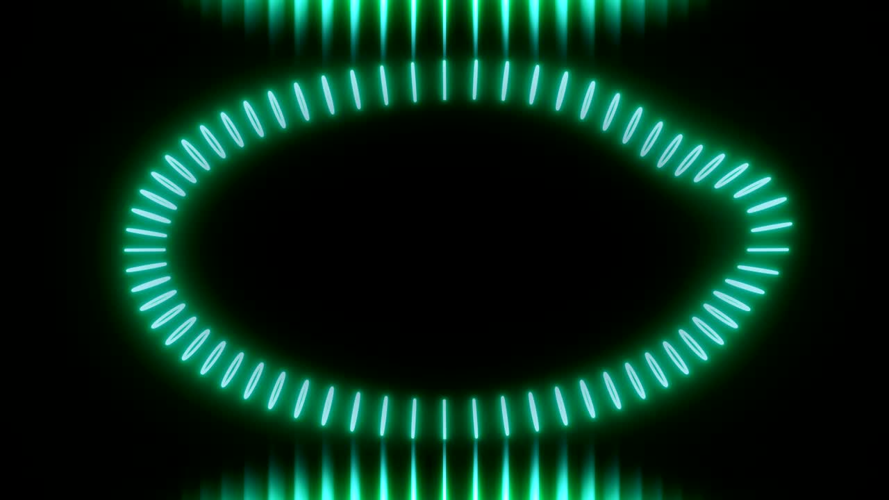 gráficos de movimiento con efectos de brillo