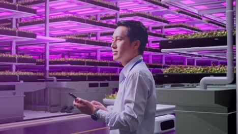 Vertical Farm Employee