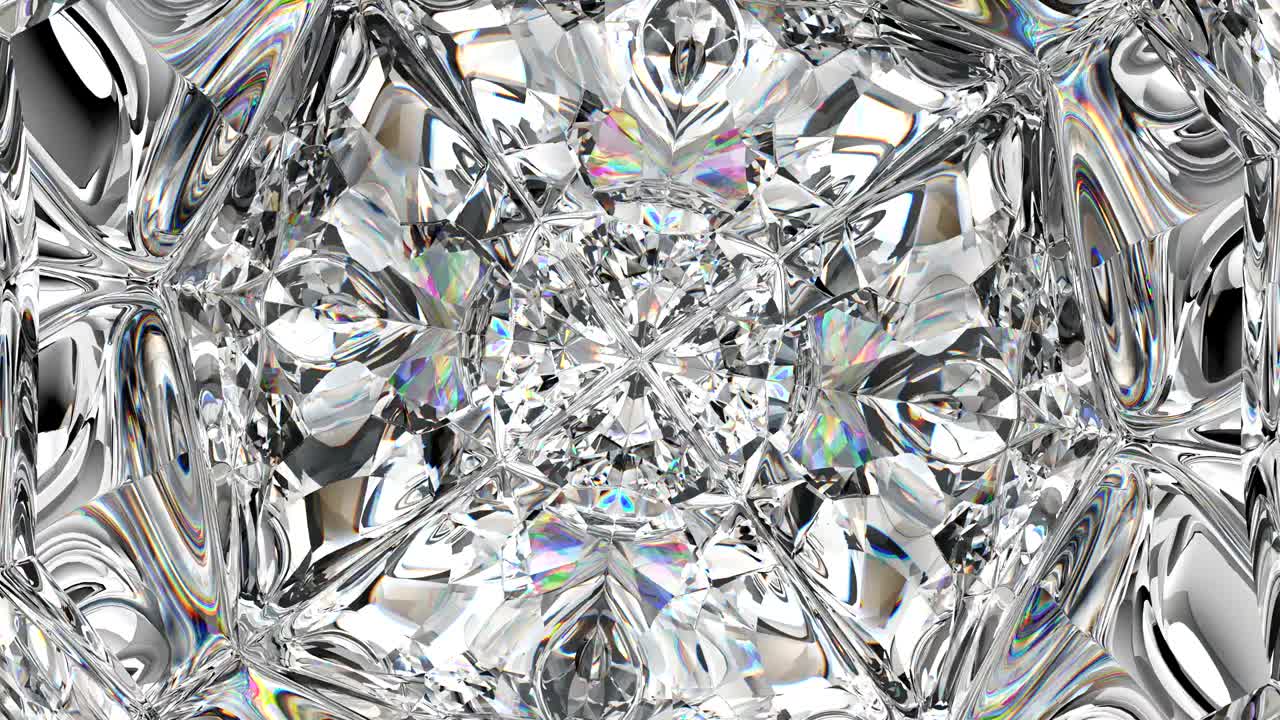 반이는 보석 매크로 회전 무결 루프 칼레도스코프