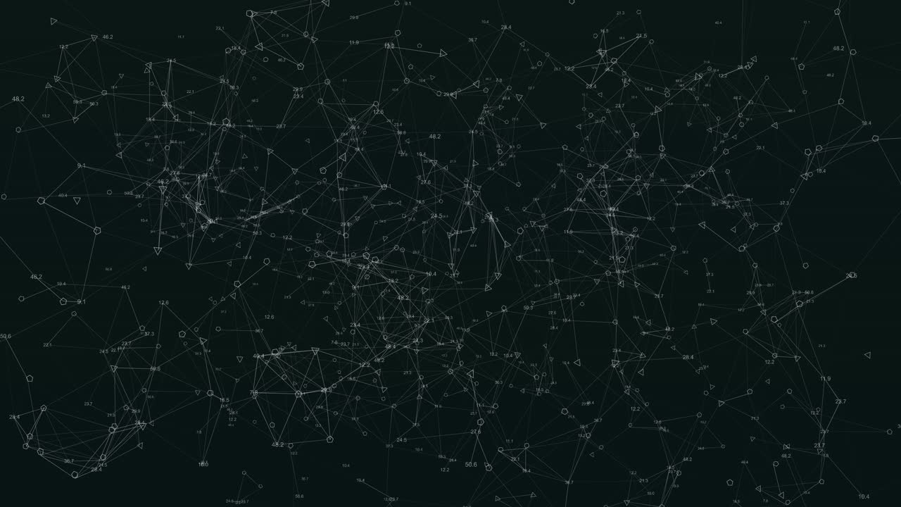 Futuristic digital mesh dark background wave data transfer technology metaverse world cyber tech