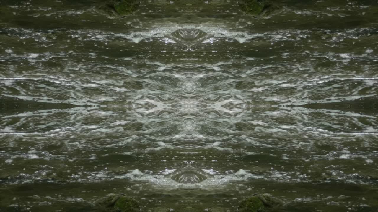 caleidoscopio de tomas de la naturaleza, wissahickon creek