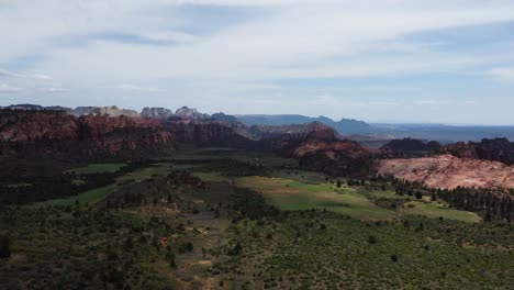 Zion,-Nationalpark-drohnenansicht