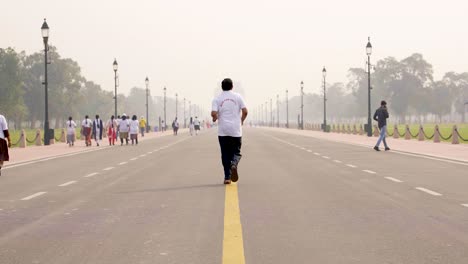 run for unity event in delhi