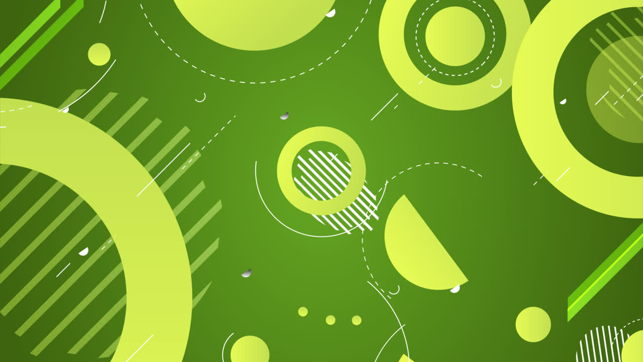 Abstract Geometric Shapes Pattern