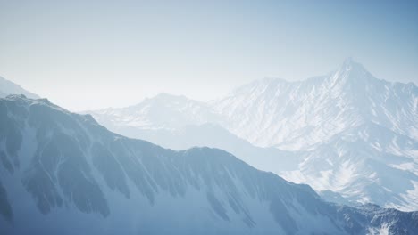 Alpes-Montañas-Desde-El-Aire