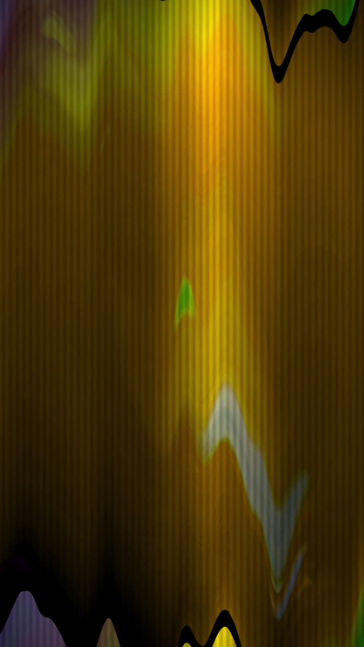 Abstract Colorful Wavy Glitch Pattern Background