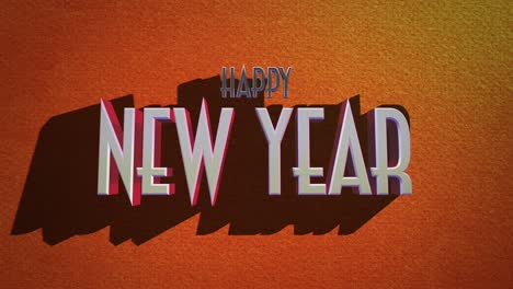 Retro-Happy-New-Year-text-set-on-a-red-grunge-texture