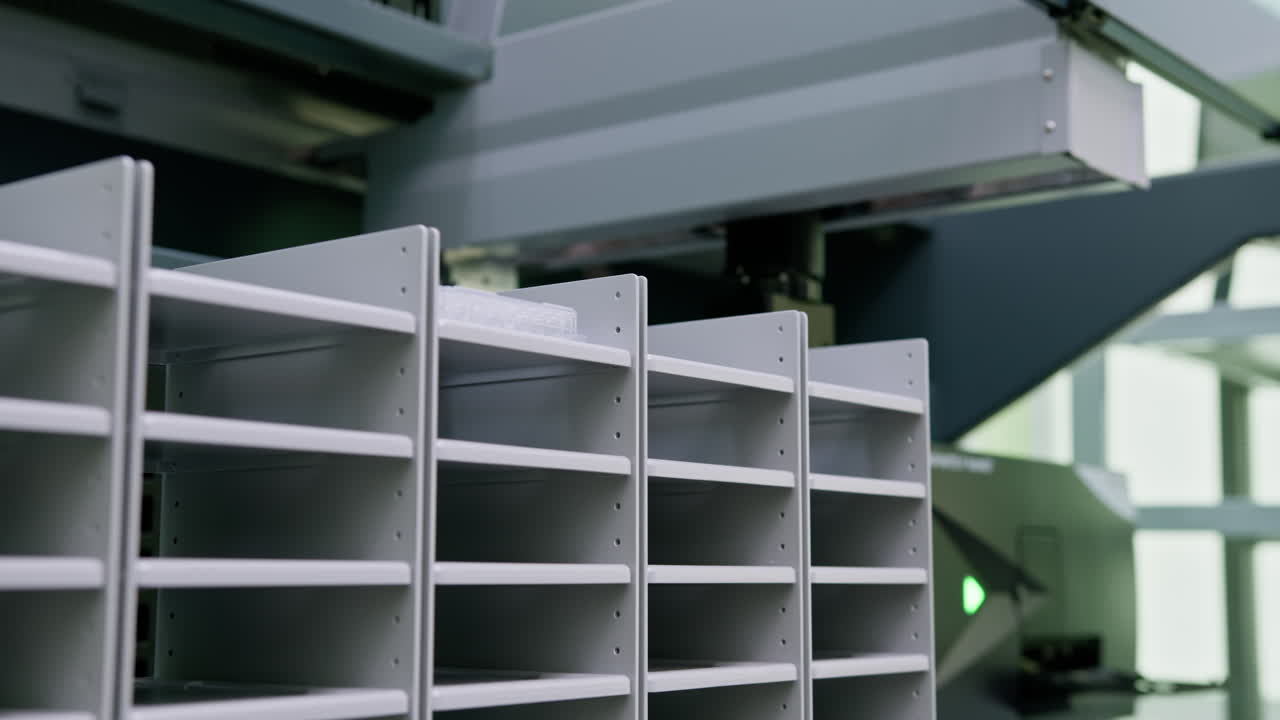 Scientist Handling Samples in a Modern Laboratory