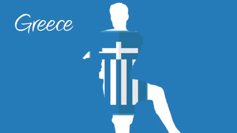 greece world cup 2014 animation with player