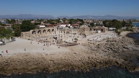 lado del templo de apolo