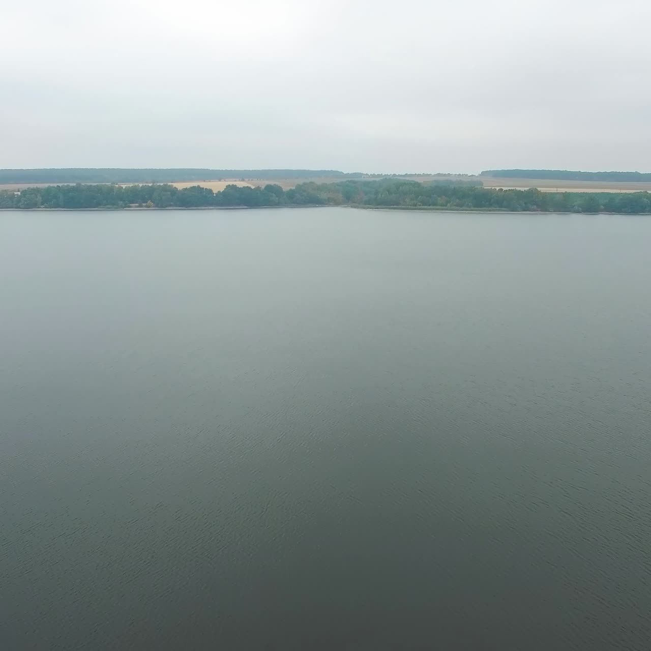 вид на реку с воздуха