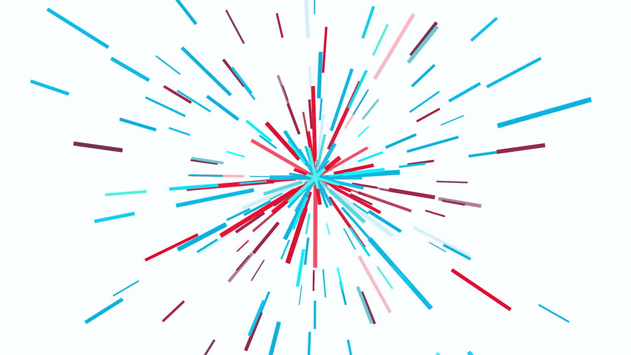 추상적인 방사선