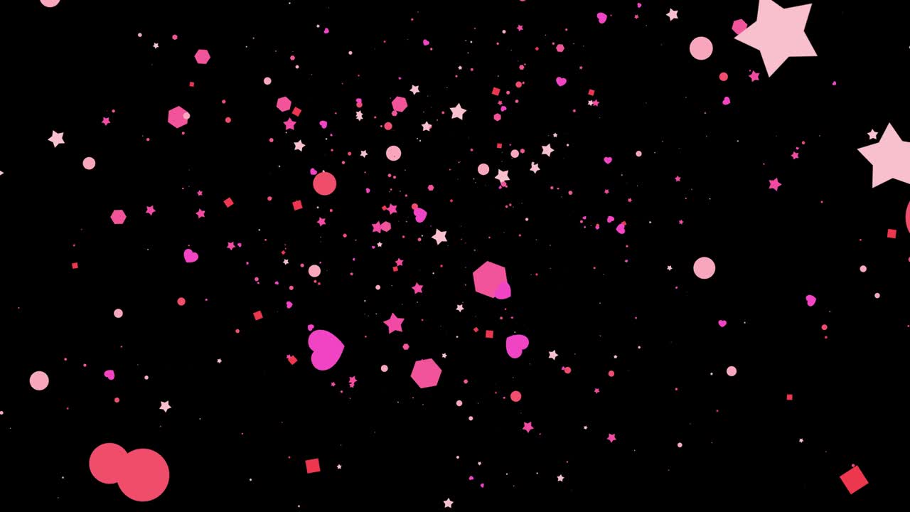 입자 팝 추상 효과 배경