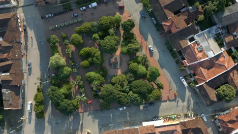 aerial view roldanillo park