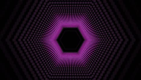 túnel de conducción hexagonal