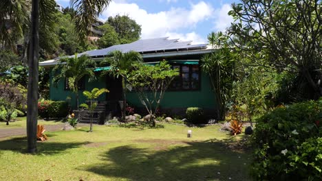 historic house museum of the writer james norman hall in papeete,tahiti.