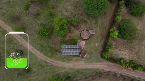 Alternative-Energie-Windmühle-Und-Solarpanel-Grüne-Energieerzeugung