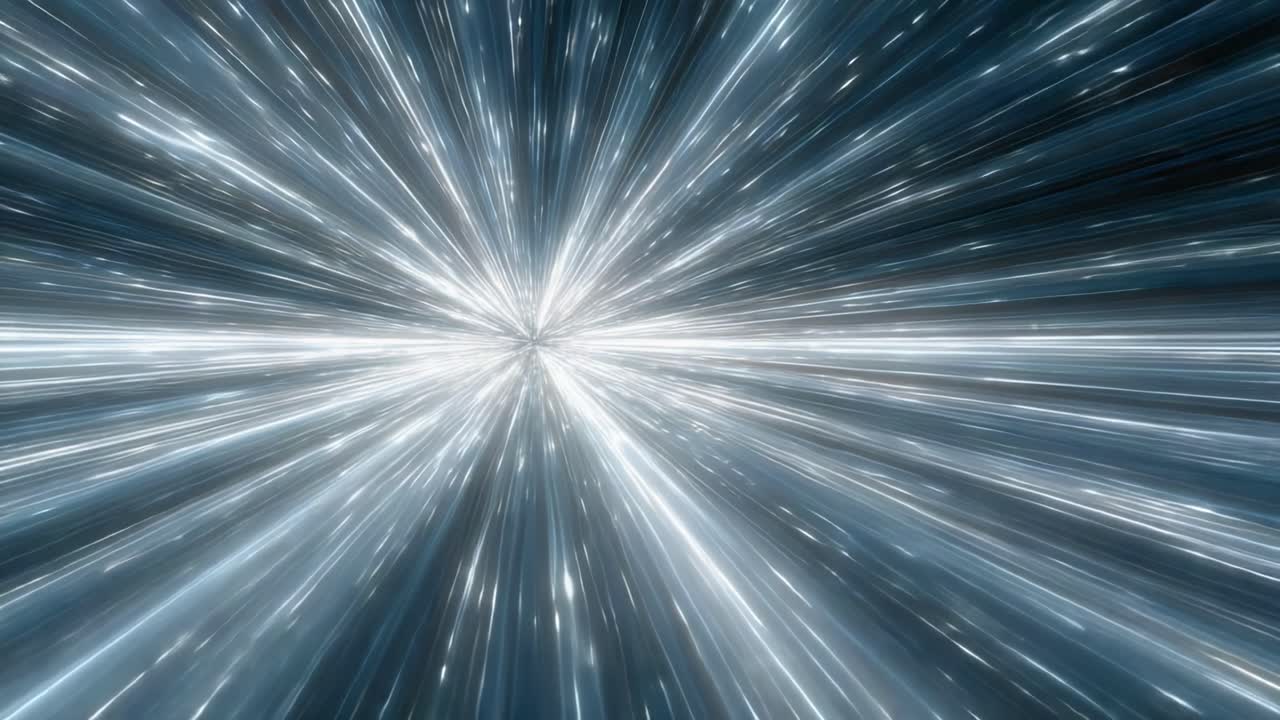 A Stunning Visual Journey Through Dynamic Light and Energy, Capturing the Essence of Movement and Speed in a Cosmic Ocean of Radiance and Brilliance