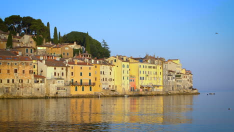 rovinj , croatia - beautiful cityscape skyline