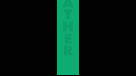 fathers day with green line on fashion gradient