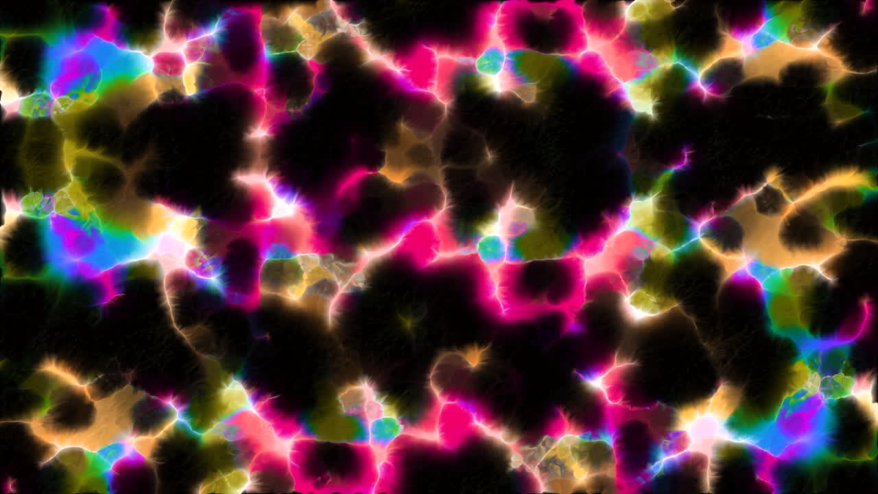 Abstract Colorful Glowing Pattern