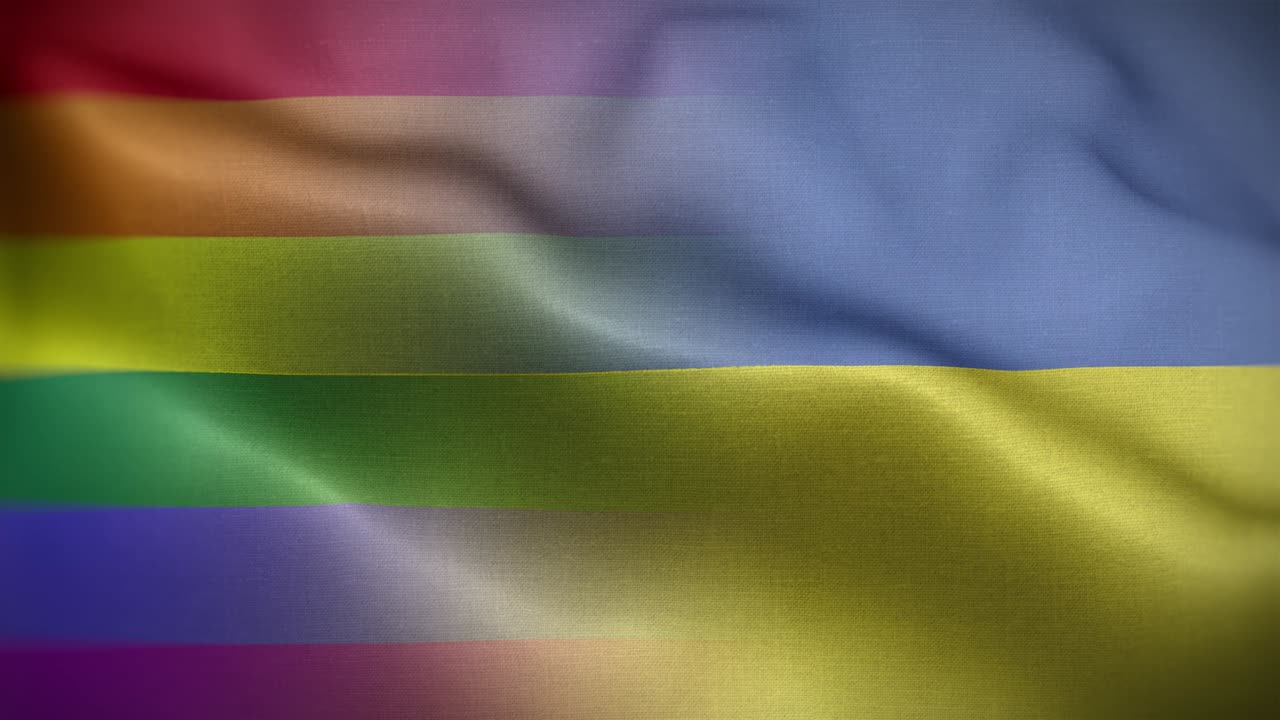 lgbt флаг украины петля фон 4k