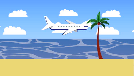 vacaciones de verano con vuelos en avión