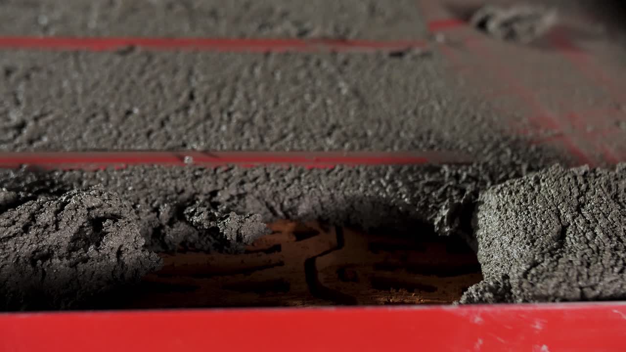 콘크리트 혼합 과정