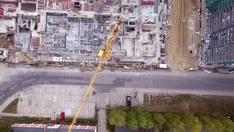 construcción de un edificio residencial