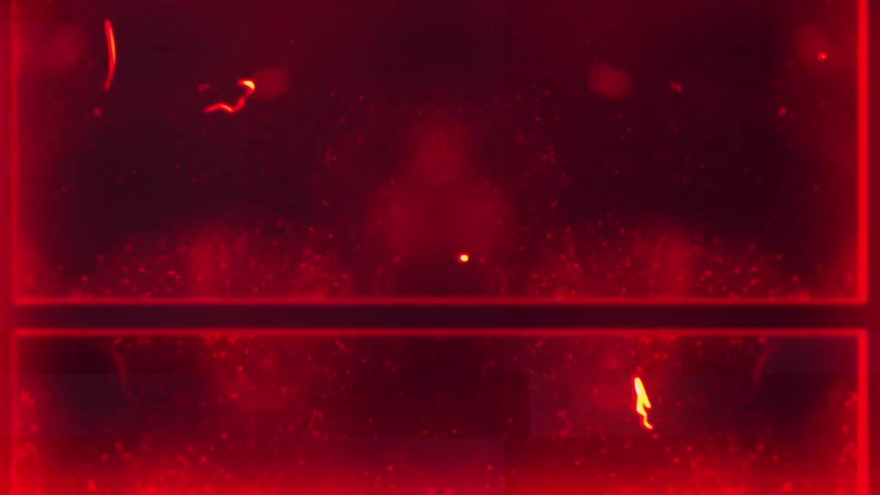 미끄러지는 프레임으로 빨간색 투사 필름에 움직이는 어두운 표시와 밝은  ⁇ 터의 애니메이션