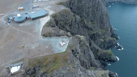 Cabo-Norte-(Nordkapp)-En-El-Norte-De-Noruega.