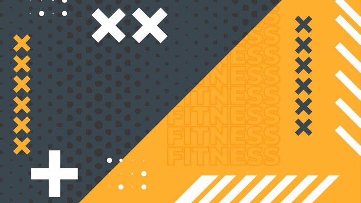 Motion Graphic of Flat health and fitness instagram posts collection