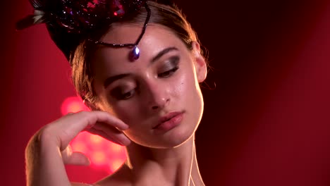 Graceful ballerina in a chic image of a black swan 2023 11 27 05 31 43 utc.mov | art, background, ballerina, ballet