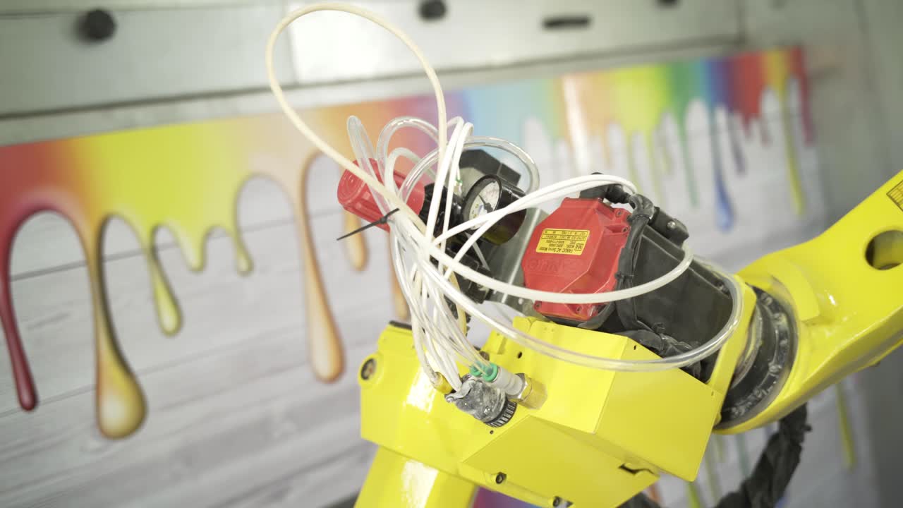 robot de pintura industrial