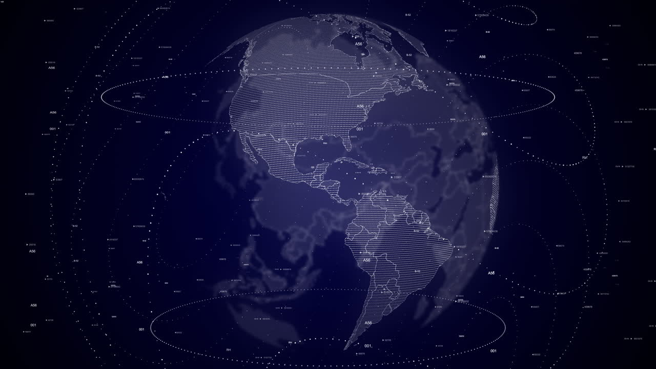 globo digital girando, haciendo zoom en el país de honduras