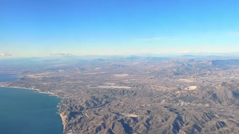 Cráter-Tierras-De-Valencia-España-Afueras-Aire