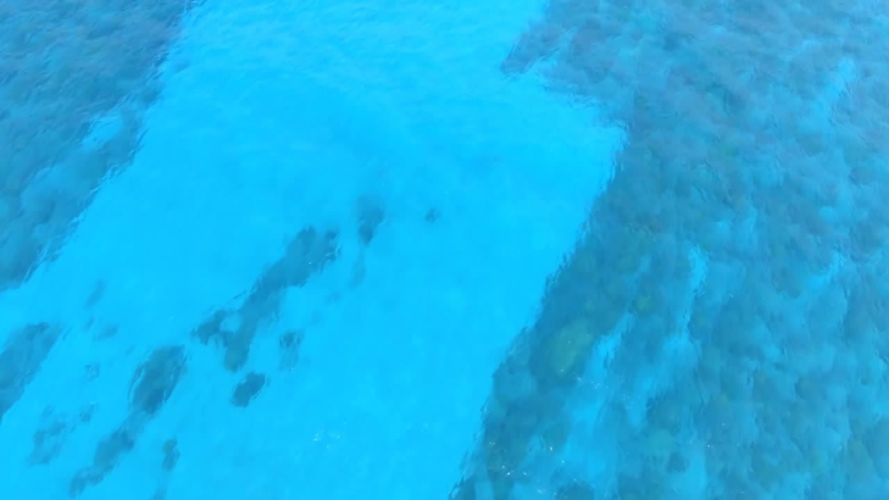 해수 에 대한 공중 전망 4k