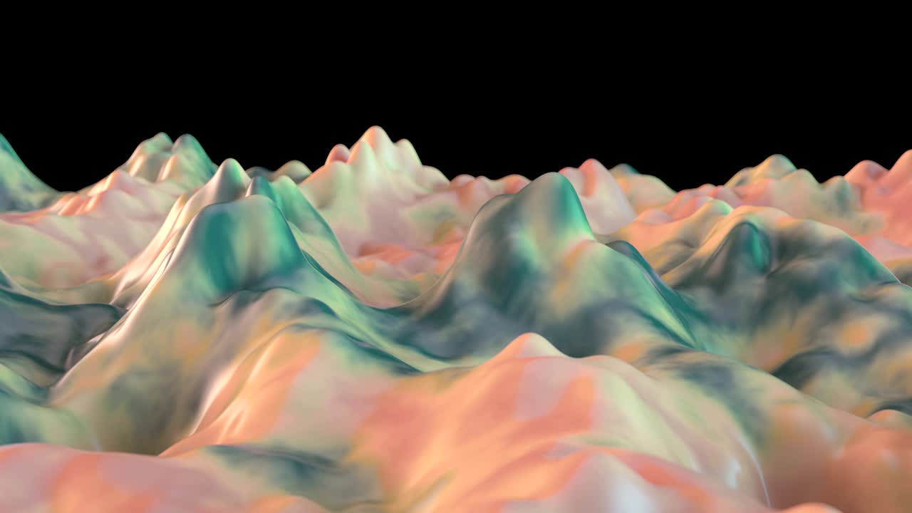 4K Abstract Jelly Background.