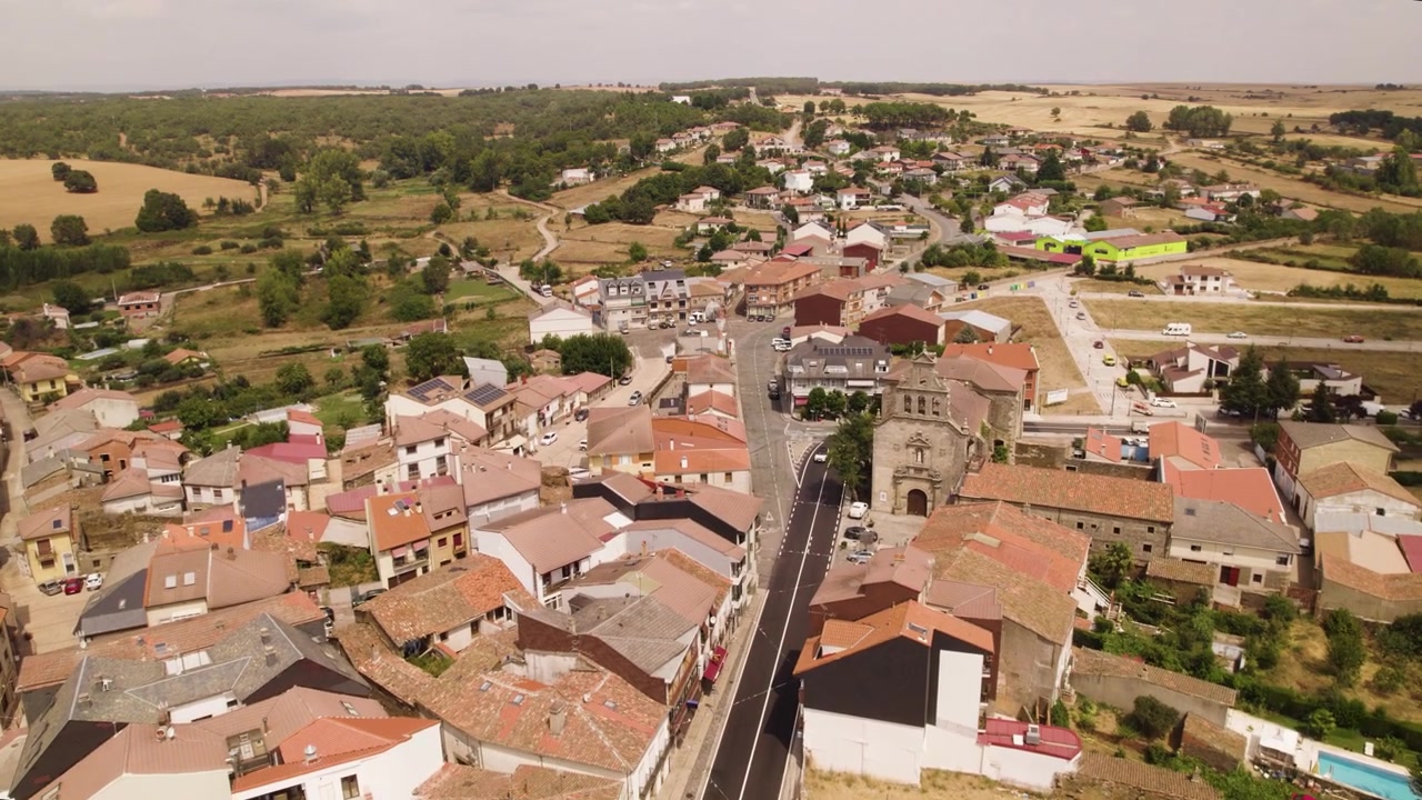 Villaggio di Alcanizes in Spagna