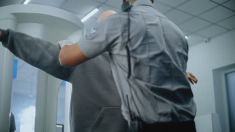 control de seguridad del aeropuerto