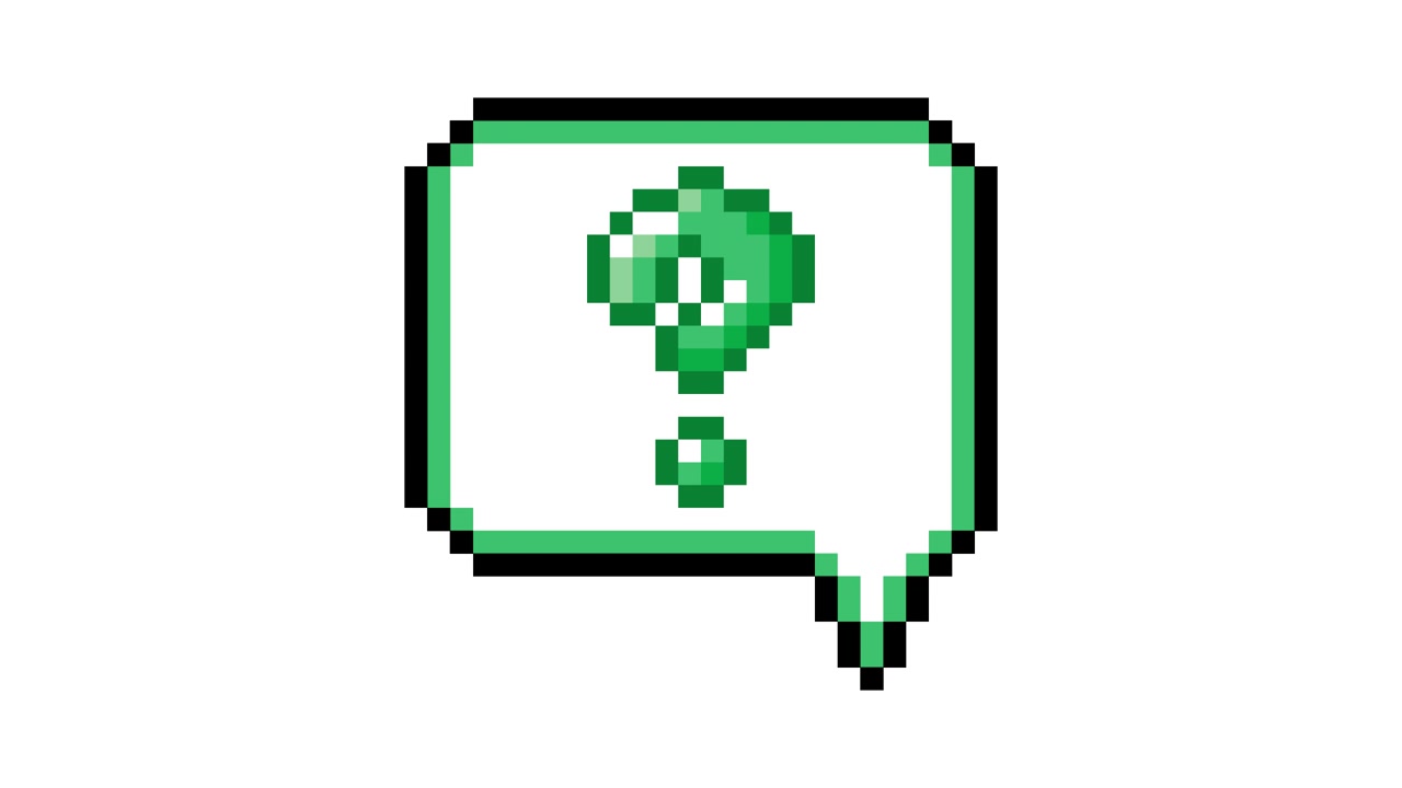 Pixel Art Pop-up Icon Animation with Question mark in Speech Bubble (5).mov