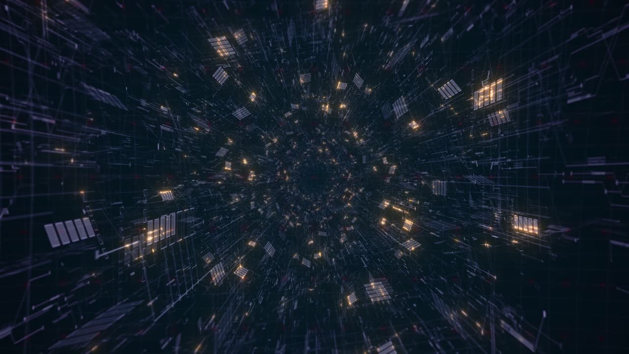 Futuristic Sci-Fi Loop Animation