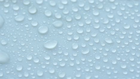 water drops on a surface