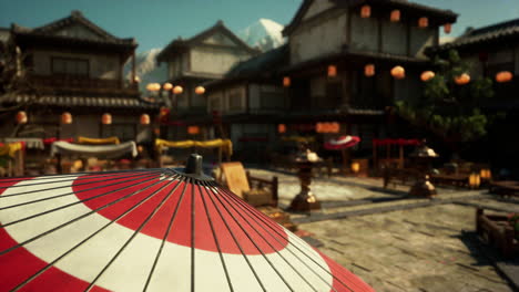 japanese village market